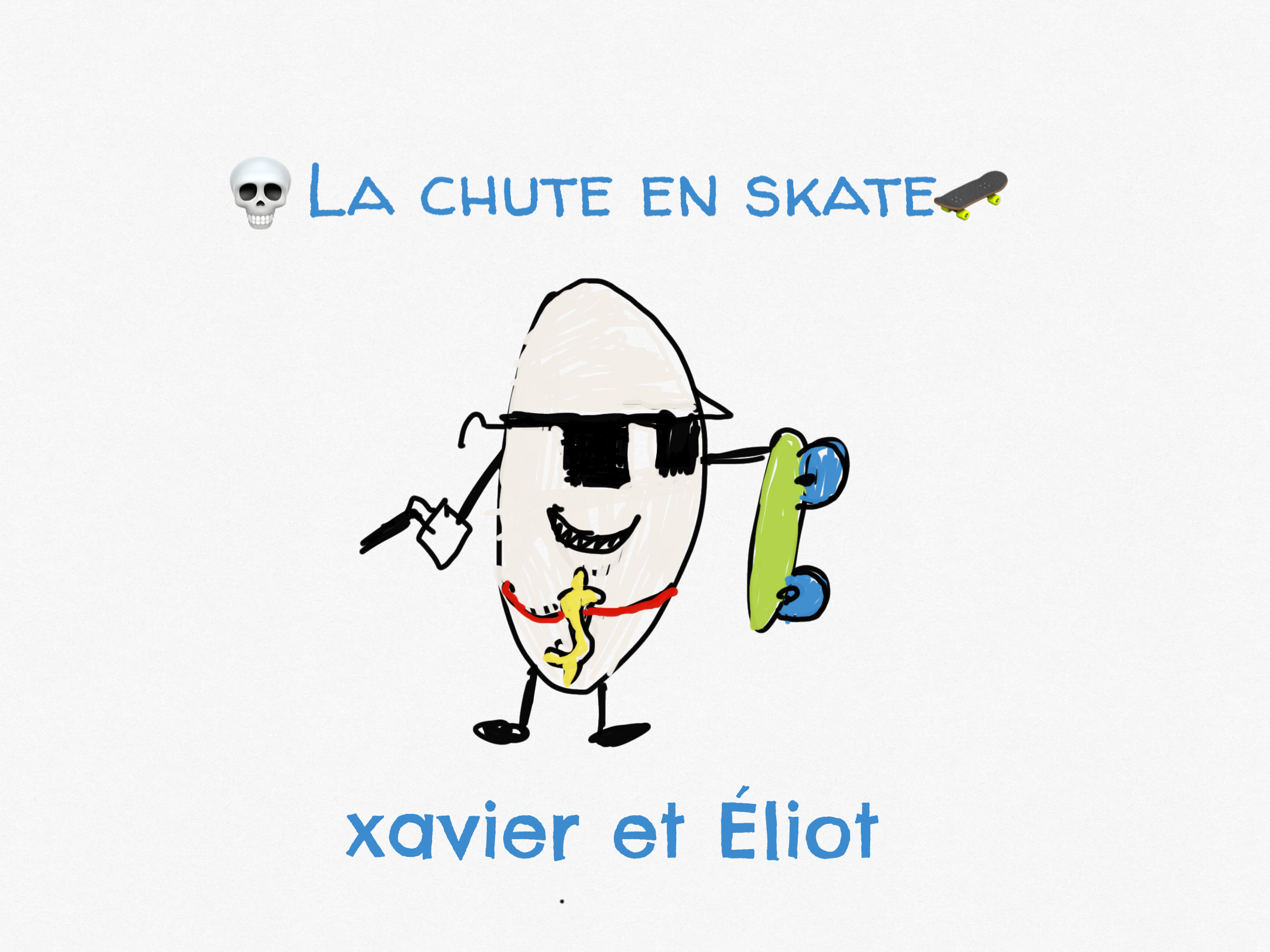 La chute en skate