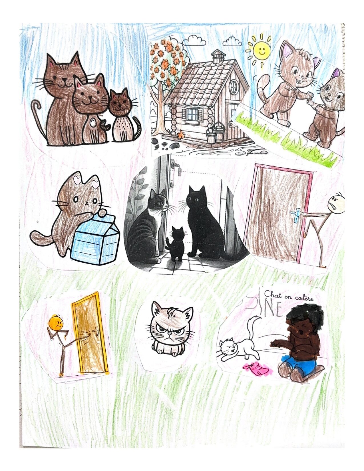 Trois petits chats