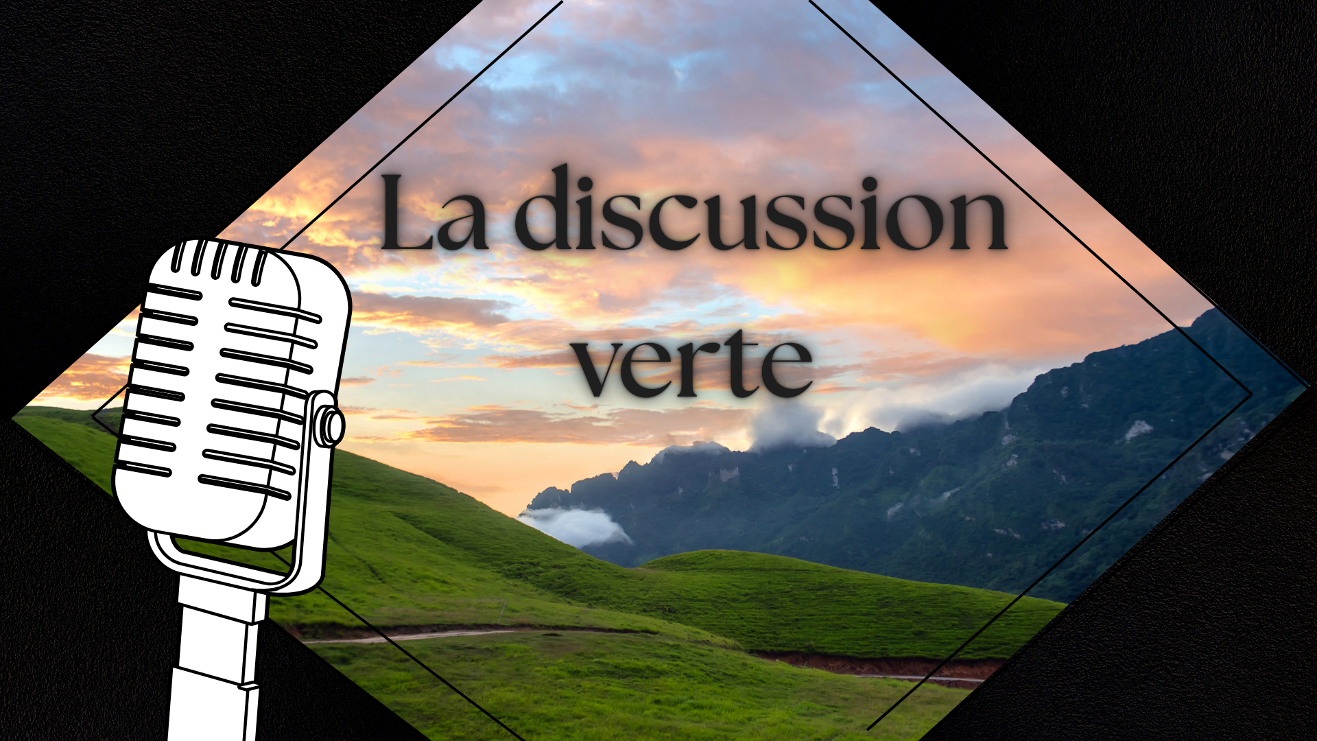 La discussion verte