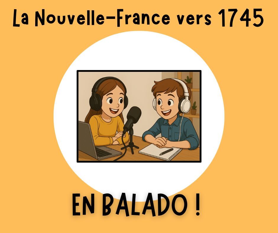 Nouvelle-France vers 1745 : Population