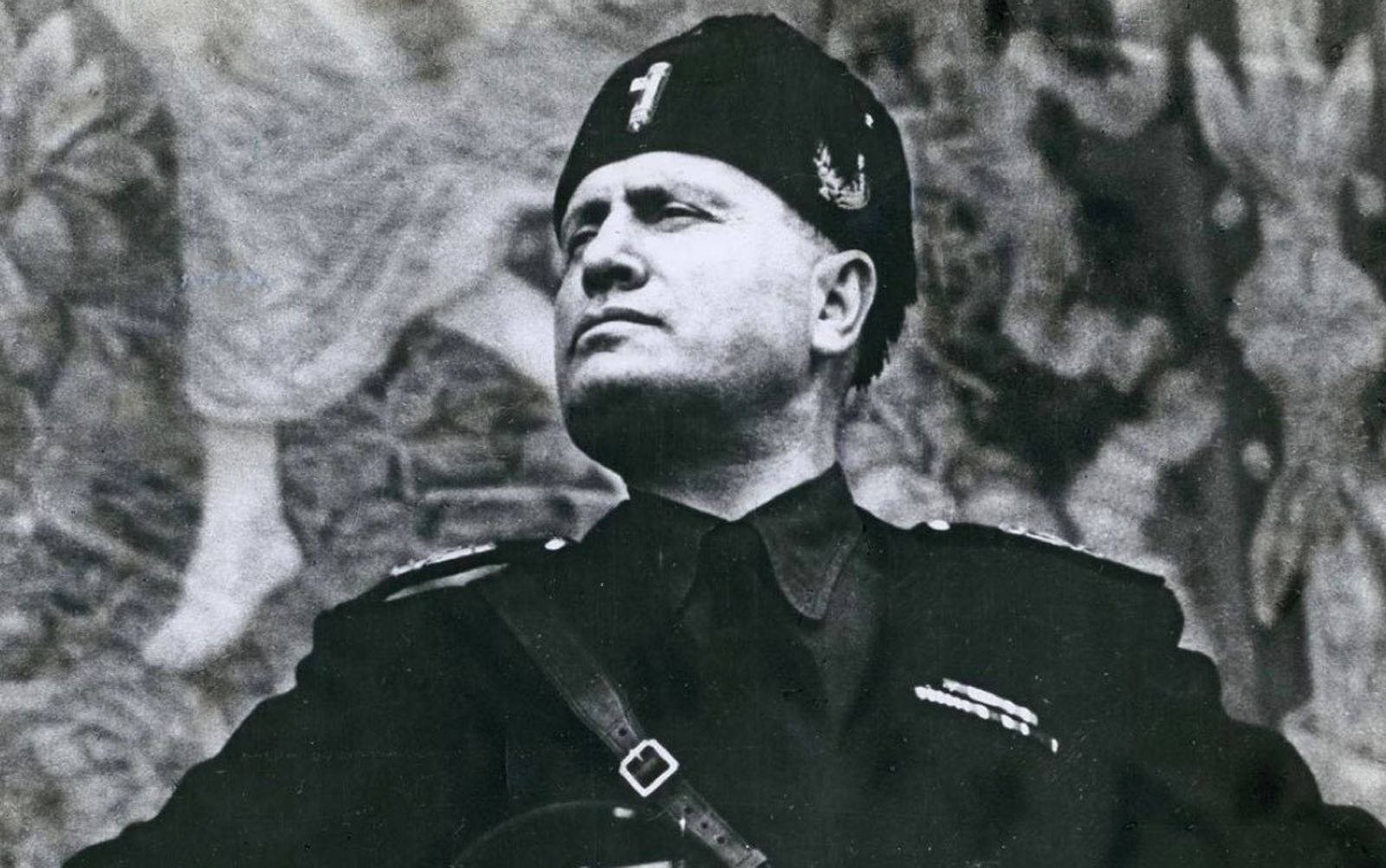 Le dictateur italien Mussolini